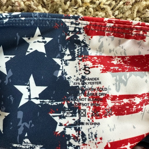 Curves and Combatboots athletic capris - Picture 2 of 3